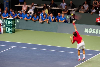 (207) Roger Federer, Davis Cup 2014