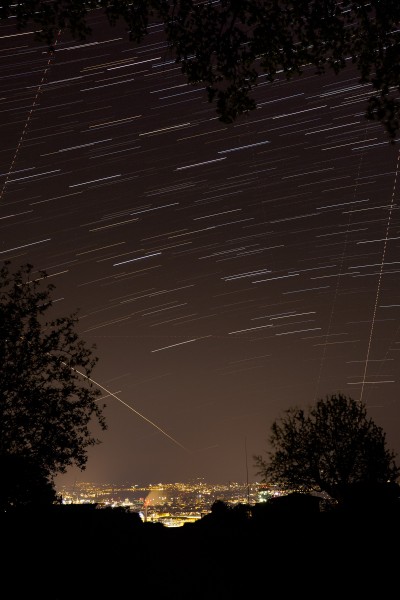 (100) nightsky over Zürich