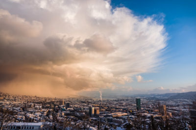 (368) stormcloud over Zürich